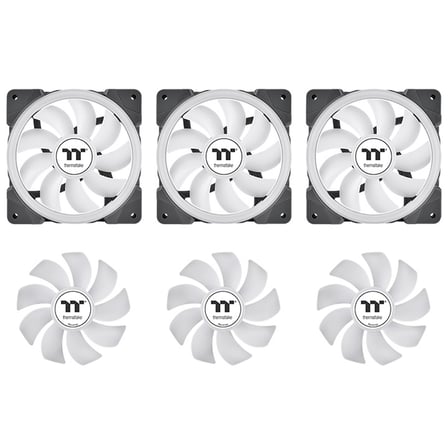Thermaltake MINECUBE 360 Ultra 3,95 inc  TFT LCD 3x120mm ARGB Sivi Sogutma Kiti