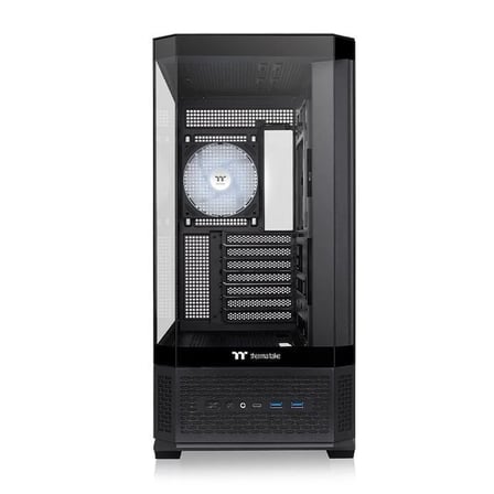 Thermaltake View 370 TG Siyah 1000W 80+ Gold Full Modüler 4x12cm ARGB Fanlı Bilgisayar Kasası