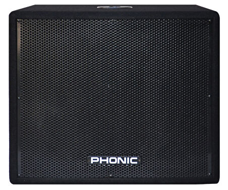 PHONIC ISK 18A 18" Ahşap Aktif Subwoofer | Sub Buss Kabin