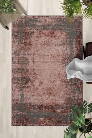 Kaymaz Taban Yıkanabilir Halı – Mutfak, Salon, Yatak Odası için Modern Dijital Baskı Halı (SLN_HALI_