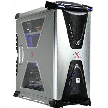 THERMALTAKE VG4000SWA XaserVI Gümüş FullTower Pencereli Aluminyum Kasa (PSU yok)