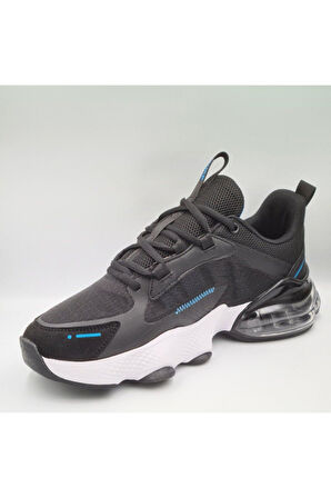 32255 Siyah Air Taban Erkek Sneaker Spor Ayakkabı