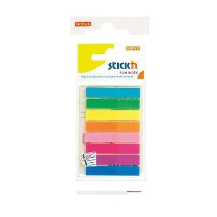 Gıpta Yapışkanlı Not Kağıdı 45x8 Neon 8 Renk Film Ayraç 20 Yaprak
