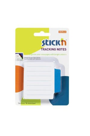Gıpta Stickn Beyaz Mavi 70X70 50 Yaprak Not Kağıdı