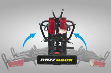 BUZZ RACK SCORPION PRO 3 ÇEKİ DEMİRİ BİSİKLET TAŞIYICI