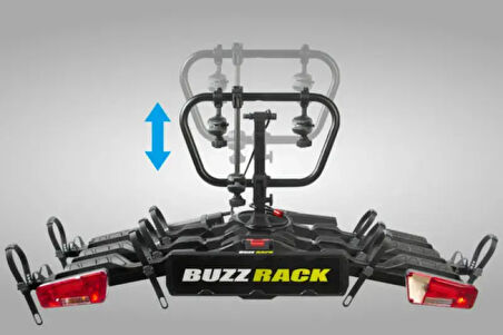 BUZZ RACK SCORPION PRO 3 ÇEKİ DEMİRİ BİSİKLET TAŞIYICI