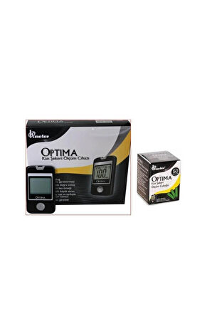 Optima Kan Sekeri Ölçüm Cihazı 1 Kutu Strip 50 Adet Skt01/02/2023