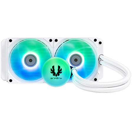 Bitfenix Sakiel 240 Beyaz ARGB 240mm BFW-SKL-240-WW27A-RP AMD / INTEL İşlemci Sıvı Soğutucu