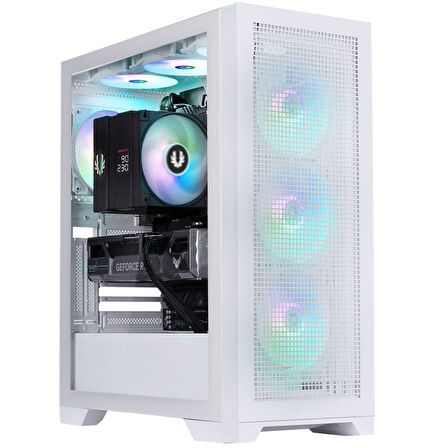 BitFenix MG953 750W 80+Bronze Tempered Glass FRGB USB 3.0 ATX Mid Tower Beyaz Kasa BFC-MGB75WWGSW-4F
