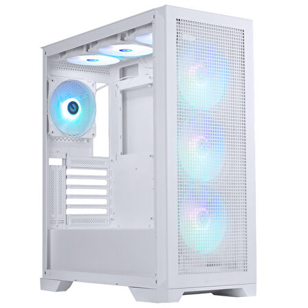 BitFenix MG953 750W 80+Bronze Tempered Glass FRGB USB 3.0 ATX Mid Tower Beyaz Kasa BFC-MGB75WWGSW-4F