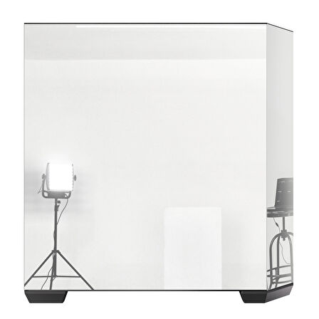 Bitfenix Mirror T10 Black 850W 80+ Bronze PSU 4x120mm ARGB Fan ATX Aynalı Temperli Cam Siyah Gaming (Oyuncu) Kasa