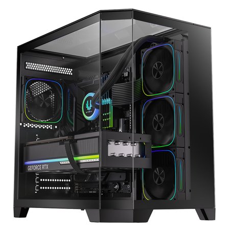 BitFenix P100 750W 80+ Bronze ATX 3.1 Tempered Glass FRGB Siyah ATX Mid Tower Kasa