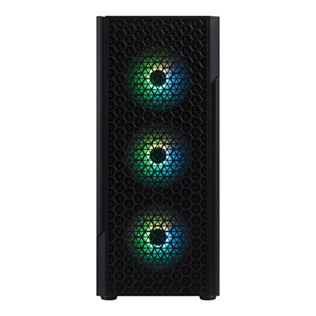 Bitfenix Proton 4F-BLACK 600W 80+ PSU 4x120mm FRGB Fan ATX Temperli Cam Siyah Gaming (Oyuncu) Kasa