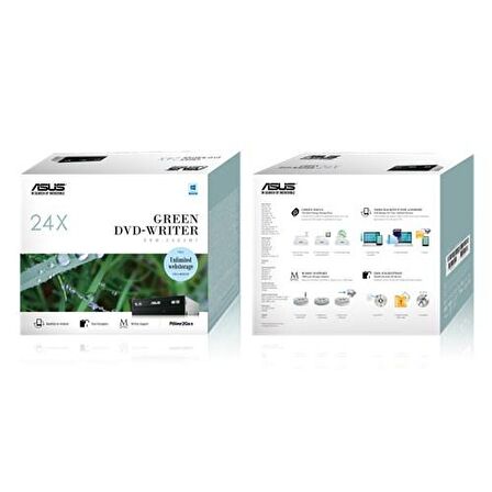 Asus DRW-24D5MT BULK 24x Sata DVD-RW Optik Sürücü