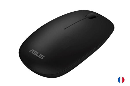 Asus W5000 Fransızca Kablsouz Klavye-Mouse Set Siyah (W5000-France-Syh)