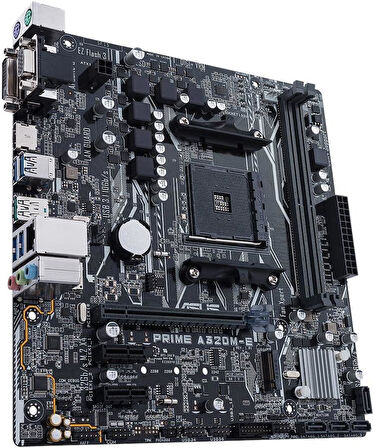 ASUS Prime A320M-E AMD A320 Am4 DDR4 3200 Hdmı Dvı Vga M2 Anakart