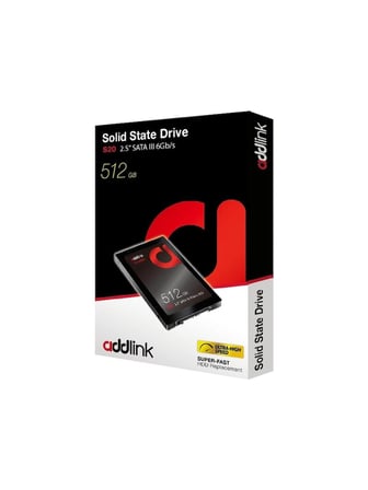 Addlink 512GB 500-450 Mb/s 2.5” Sata Iıı SSD AD512GBS20S3S