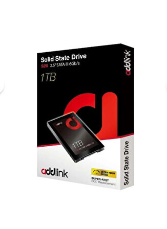 ADDLINK 1TB 500-450 MB/s 2.5” SATA III SSD AD1TBS20S3S