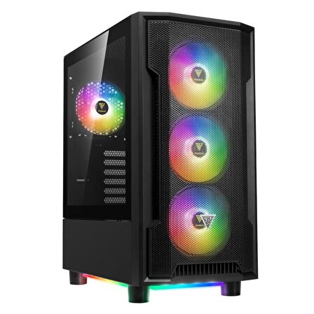 GAMDIAS 750W 80+ BRONZE ATHENA M6 LITE Gaming Mid-Tower PC Kasası