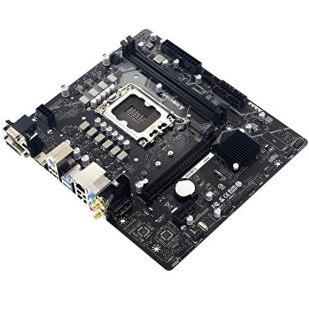 Biostar B660MX/E DDR4 3200MHz S+V+GL LGA 1700 Micro ATX Anakart