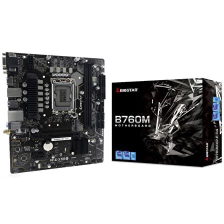 Biostar B760MX2-E DDR4 S+V+GL 1700p (mATX)