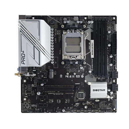Biostar B650M X3D PRO+ DDR5 6000MHz AM5 mATX Anakart