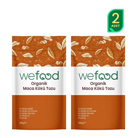 Wefood Maca Tozu 100 gr 2'li