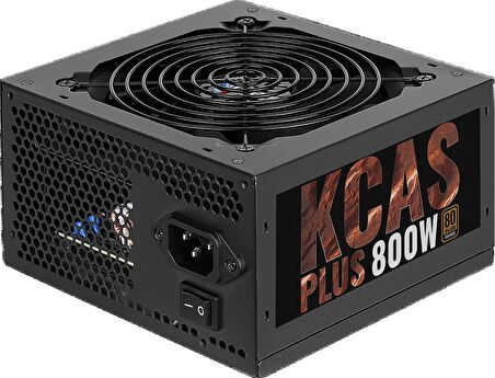 Aerocool AE-KCASP800 Kcas 800W 80 Plus Bronze 66A 12cm Fanlı Güç Kaynağı