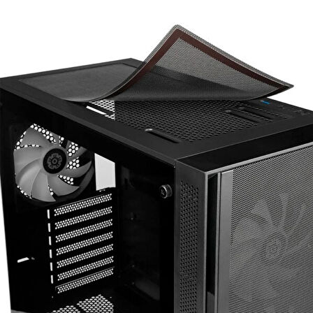 Enermax StarryFort SF217 ARGB Temperli Cam USB 3.0 Mid Tower ATX + MAXPRO III 600W Gaming Kasa