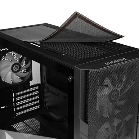 Enermax StarryFort SF70H ARGB Temperli Cam USB 3.0 Mid Tower mATX + MAXPRO III 700W Gaming Kasa