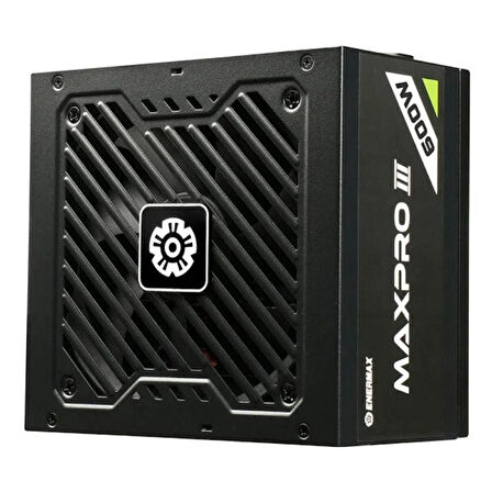 ENERMAX MAXPRO III 600W 80+ Standard 120mm Fanlı Güç Kaynağı (EMP600W)