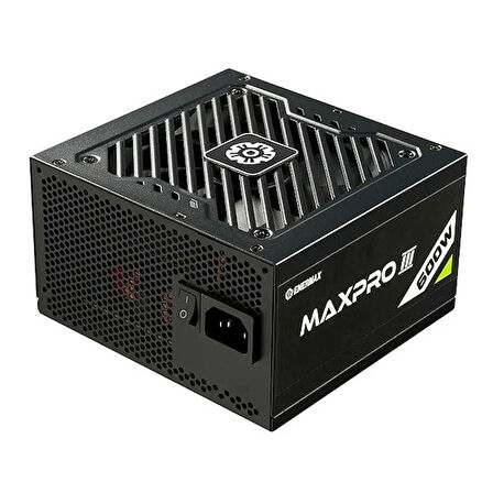 ENERMAX MAXPRO III 600W 80+ Standard 120mm Fanlı Güç Kaynağı (EMP600W)