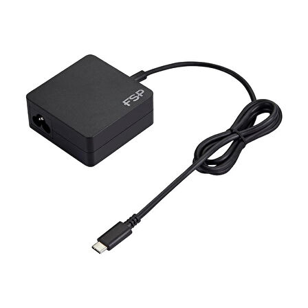 Fsp 65W Type-C Adaptör Notebook Tablet Telefon Siyah FSP065-A1BR3
