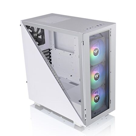 THERMALTAKE Divider 300 ARGB TG Beyaz (Psu yok) CA-1S2-00M6WN-01