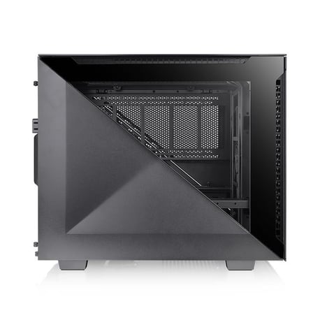 THERMALTAKE DIVIDER 200 TG AIR M-ATX 1X200MM FAN SİYAH (PSU YOK) GAMING KASA