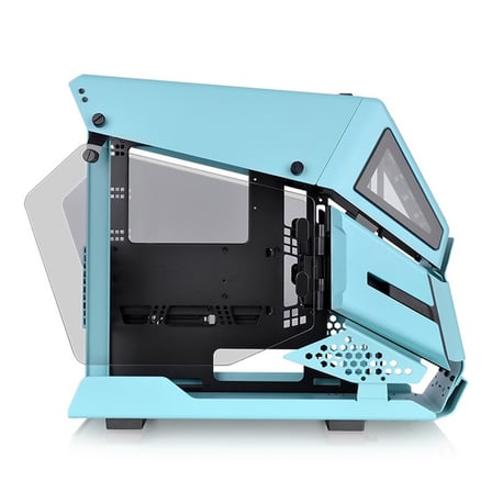 THERMALTAKE AH T200 CA-1R4-00SBWN-00 Gaming Mid-Tower PC Kasası Turkuaz