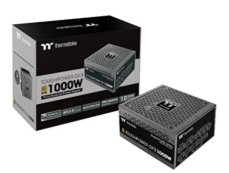Thermaltake Toughpower ATX 3.0 PCIE5 GF3 PS-TPD-1000FNFAGE-4 1000W 80+ Gold Modüler Güç Kaynağı