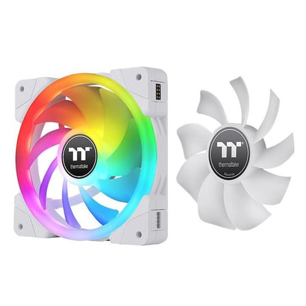 THERMALTAKE SWAFAN Beyaz EX12 ARGB 3x120mm Fanlı + Kontrolcülü Kasa Fan Kiti CL-F161-PL12SW-A