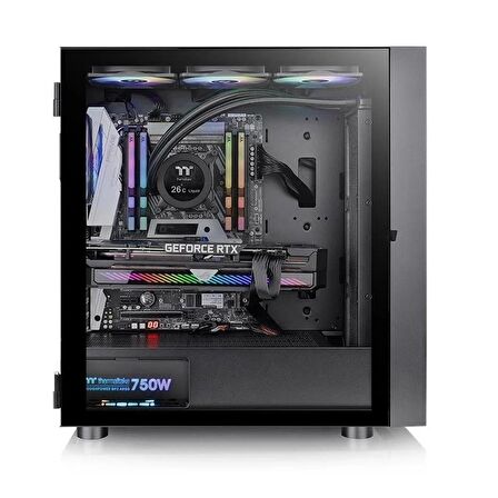 THERMALTAKE 750W 80+ H570 TG CA-3T9-75M1WE-00 GAMING MID-TOWER PC KASASI