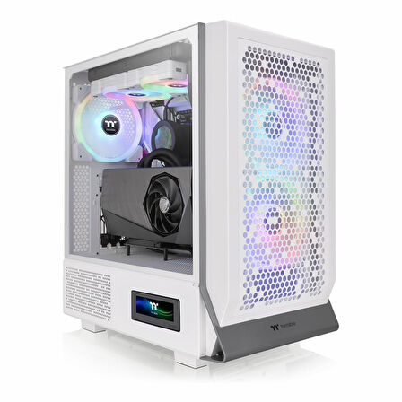 Thermaltake Ceres 300 TG USB 3.2 ARGB eATX Mid Tower Beyaz Kasa