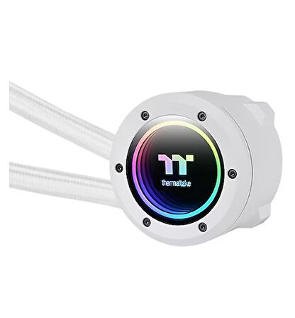 Thermaltake TH240 Beyaz V2 ARGB Led Fanlı 240mm İntel/AM5 Uyumlu Sıvı Soğutma Sistemi