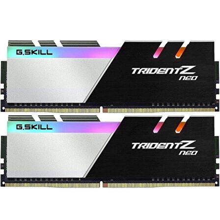 GSKILL 64GB (2X 32GB) DDR4 3600MHZ DUAL KIT RGB PC RAM Trident Z Neo F4-3600C18D-64GTZN (AMD RYZEN UYUMLU)