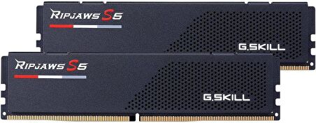 GSKILL Ripjaws S5 Siyah F5-6400J3239G16GX2-RS5K DDR5-6400Mhz CL32 32GB (2X16GB)1.40V DUAL RAM