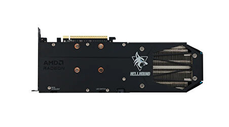 POWERCOLOR HELLHOUND RADEON RX9060XT 8G-L/OC GDDR6 128Bit Gaming (Oyuncu) Ekran Kartı