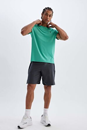 DeFactoFit Standart Fit Sporcu Dokuma Şort C1533AX24SMAR231