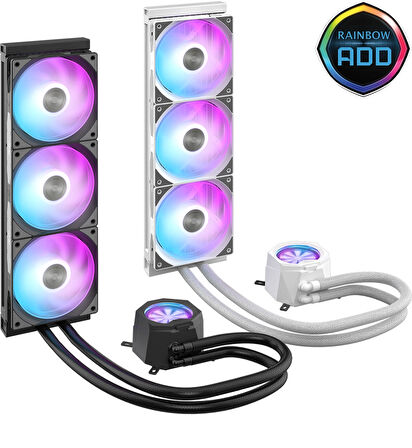 Raijintek Cyclops Lite ARGB 360mm Yüksek Performans Sıvı Soğutma (0R10B00233)