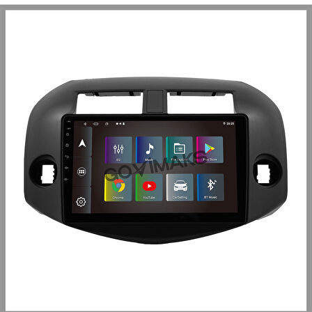 GOVİMAKS TOYOTA RAV4 2007-2012  6 GB RAM 128 GB HAFIZA ANDROID MULTIMEDIA TEYP