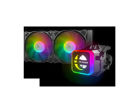 Cougar Helor 240 RL-HLR240-V1 RGB 2 x Fan Sıvı CPU Soğutucusu 