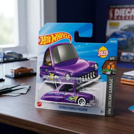 Hot Wheels Tooned Purple Passion