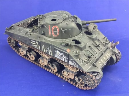 1/35 M10 Tank Vurucu Maketi, AFV Club 35024